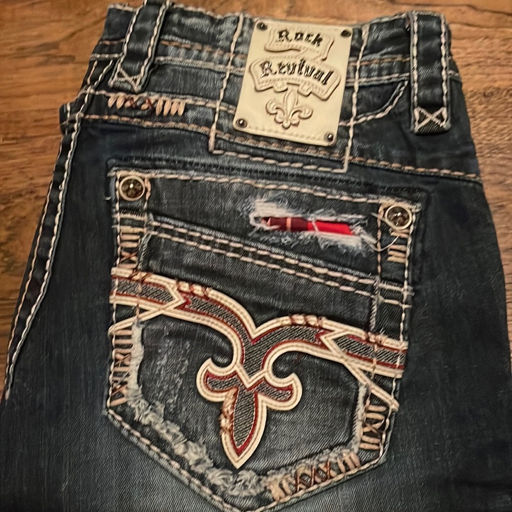 Rock Revival Luckett Slim Straight Jeans